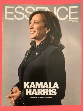 Essence Collector's Edition KAMALA HARRIS. PURPOSE, POWER & FREEDOM. RARE FIND!